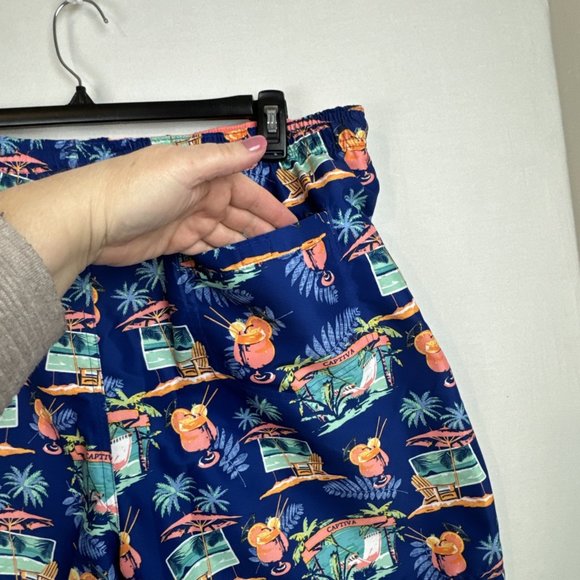 Boca Classics Men's XL Swim Trunks hawaiian tropical beach vacation travel luau - Picture 9 of 16